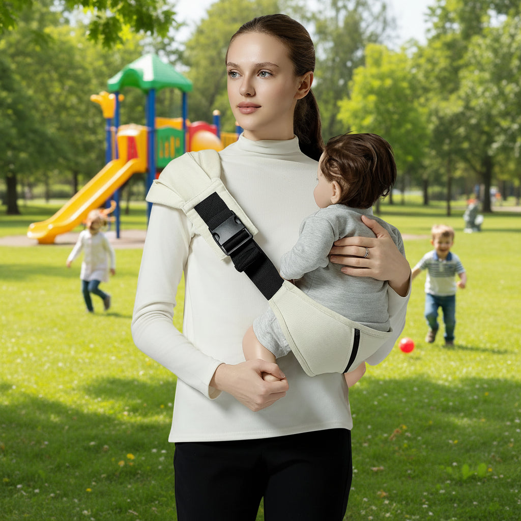 Toddler Sling Carrier with Non‑Slip Hip Seat