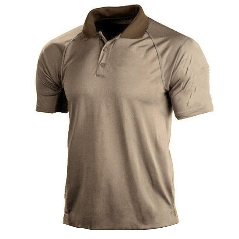 Polo Shirt with US Flag