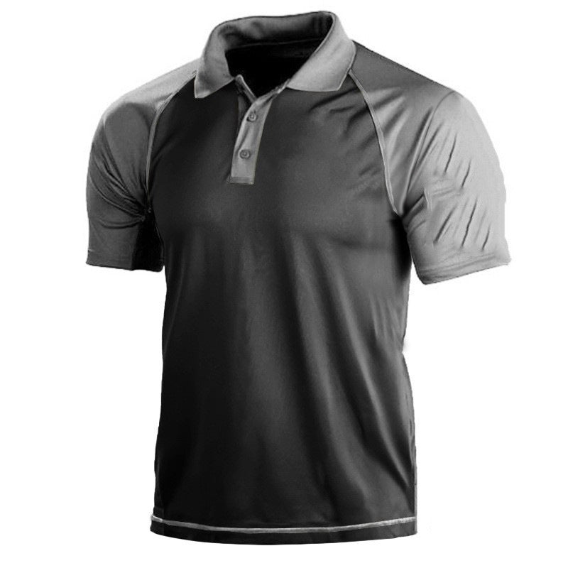 Polo Shirt with US Flag