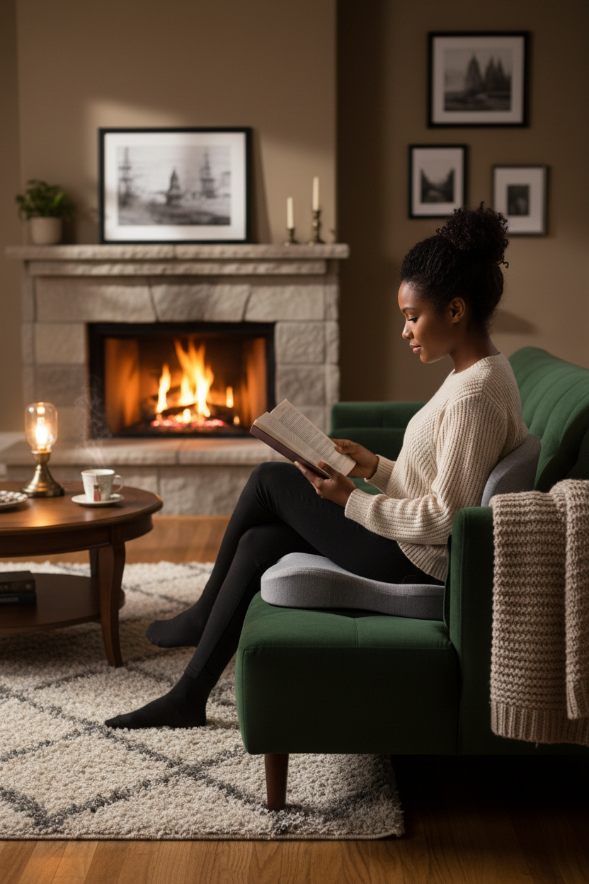 Memory Foam Ergonomic Cushion