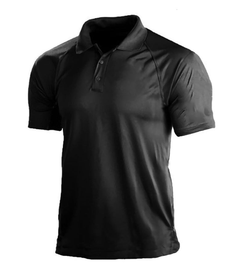 Polo Shirt with US Flag