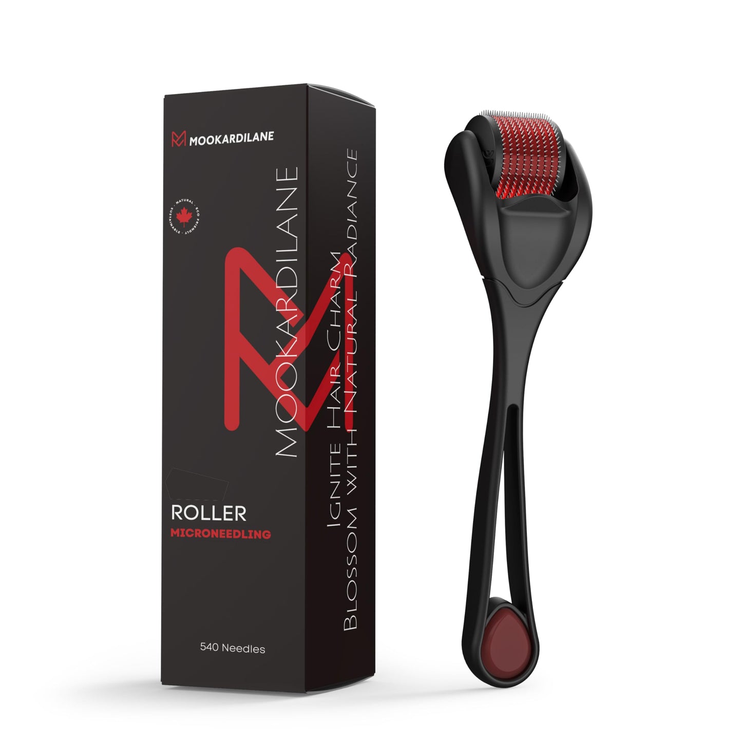 Scalp & Face Derma Roller – 540 Stainless Steel
