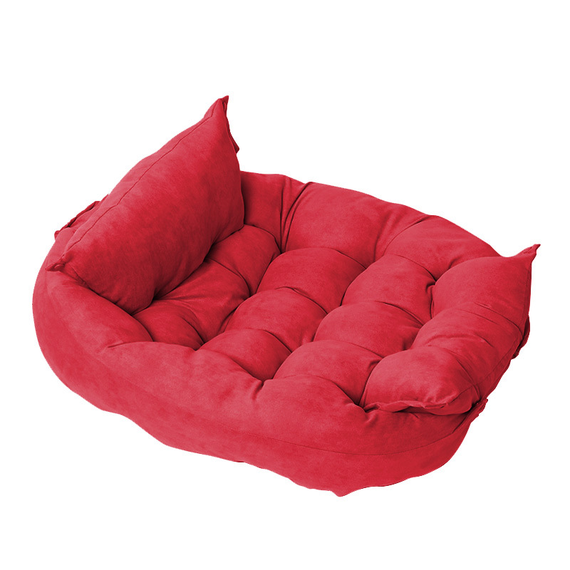 CozyFold™ 3‑in‑1 Nest Sofa Bed for Cats/Dogs